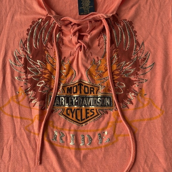 Harley Davidson Tank Top Woman's Medium - Picture 3 of 10